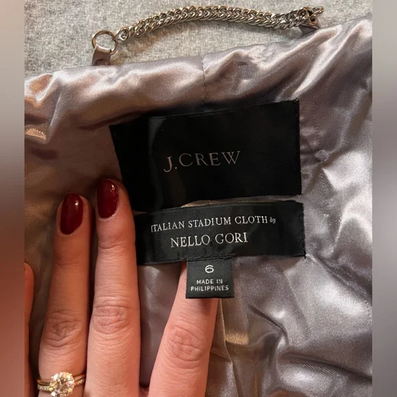 J Crew Nello Gori Wool Coat - Picture 3 of 7